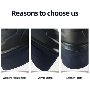 Casco de Soldadura Avanzado con Protección Contra Fuego y Salpicaduras, Fácil de Instalar, Duradero, Material Ignífugo Extraíble Esencial - Product Image 5