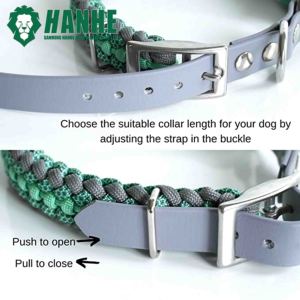 Collare per <span class=keywords><strong>cani</strong></span> fatto a mano in Nylon intrecciato con guinzagli per <span class=keywords><strong>cani</strong></span> - Product Image 5