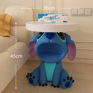 Estatuas de Dibujos Animados Premium, Artesanías de Resina, Mesa Auxiliar Compacta y Móvil para Sala de Estar, Sofá, Mesa de Centro, Decoración del Hogar - Product Image 2