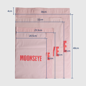 ¡Hola! Bolsa de Correo de Polipropileno 100% Compostable y Biodegradable para Ropa, Color Azul Nude, Bolsas de Embalaje para Envío Personalizadas con Logotipo - Product Image 6