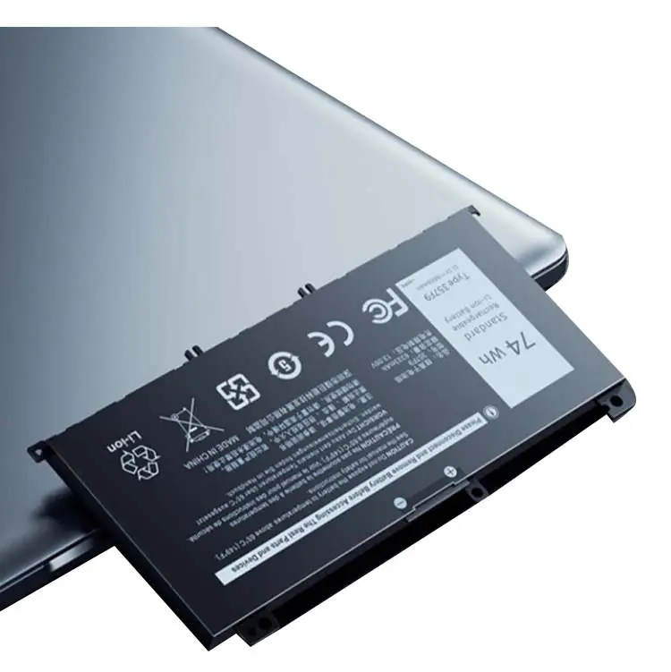 Dell Inspiron 15 11.1 INS15PD 7559 dizüstü Model uyumlu için 357357yedek lityum-iyon pil INS15PD-1548B V 74Wh