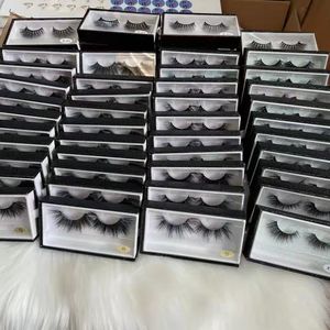 <span class=keywords><strong>2022</strong></span> Offres Spéciales Logo <span class=keywords><strong>gratuit</strong></span> Pas quantité minimale de commande Personnalisation Boîtes à cils roses avec emballage de boîte de cils à paillettes blanches - Product Image 5