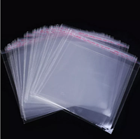 Sacs en OPP transparents personnalisés de différentes tailles, sacs en plastique auto-adhésifs pour l'emballage alimentaire