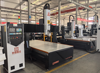 Grabadora CNC de 4 Ejes Rongchi Directa de Fábrica con Husillo de 9KW y Eje Rotatorio de Gran Formato para Moldes de Espuma de Muebles