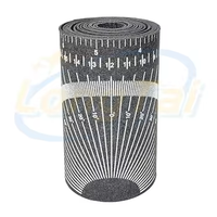 Cinta métrica LongTai para tuberías, calibre de medición y marcado XX grande, color negro