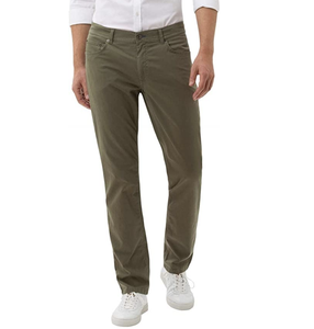 Jeans Chino <span class=keywords><strong>classici</strong></span> da <span class=keywords><strong>uomo</strong></span> di alta qualità <span class=keywords><strong>pantaloni</strong></span> casual Regular Fit - Product Image 5