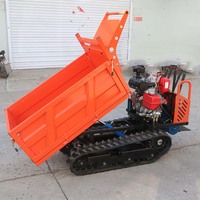 Heißer Verkauf: Geländegängiger Raupentransporter für die Landwirtschaft – 1, 2, 3, 5 Tonnen Ladekapazität – Mini-Raupendumper