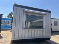 Kiosque de vente mobile en acier inoxydable avec grill au propane, parapluie et roues pour la vente de nourriture de rue
