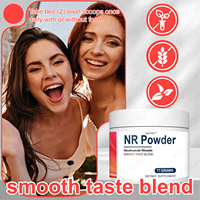 Poudre de nicotinamide riboside directement de l'usine pour adultes |   1000 mg par portion |   77g |   60 portions |   avec Stevia et Fruit du Moine
