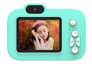 Appareil photo numérique pour enfants TN Double Shot pour garçons et filles - Grand angle 180°, prend en charge le Wi-Fi, écran 2,4 pouces, mini cadeau d'anniversaire et de Noël - Product Image 3