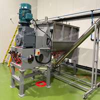Industriële Moringa Kruidenpoeder Productielijn Stofvrije Toevoer Vacuümtransport Bandmengbak Automatische Verpakkingslijn