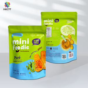 Sac d'emballage personnalisé imprimé BAS quantité minimale de commande debout avec fermeture éclair pochette refermable anti-odeurs pour l'impression numérique de fruits secs - Product Image 1