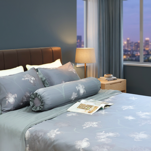 Couverture en polaire de luxe de taille Queen, matelassée, antibactérienne, en microfibre, utilisable en toutes saisons, motif floral personnalisable - Product Image 3