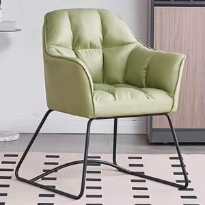 Sillón de Manicura, Diseño Moderno en Cuero, para Uso en Interiores y Exteriores, Silla de Maquillaje para Clientes de Salón de Belleza - Product Image 5