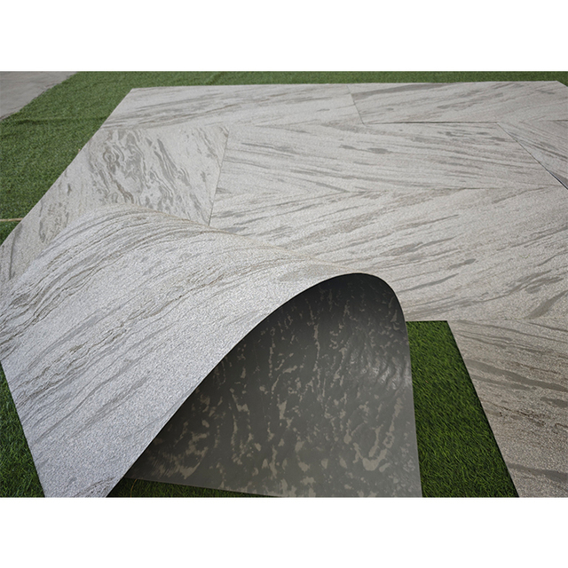 Stonemarkt F145 Latest Natural Thin Stone Veneer White Moden Flexible Stone Veneer Sheet for Building Exterior Wall Cladding