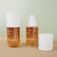 Flacon pulvérisateur de bonne qualité, coloré, deux volumes (80 ml et 100 ml), forme ronde, adapté aux soins quotidiens de la peau ou à un usage en voyage, couleur personnalisée