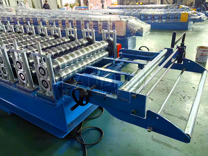 RANDRO 신상품 836 988 1064 골판지 철 시트 만들기 기계 0.1-0.17mm 얇은 시트 루핑 시트 롤 성형 기계 - Product Image 6