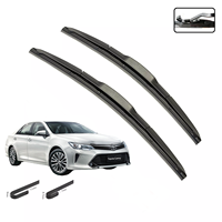 Usine en gros de haute qualité hybride universel voiture Silicone caoutchouc balai d'essuie-glace en caoutchouc lame d'essuie-glace en caoutchouc naturel pour voiture