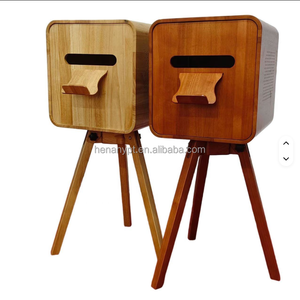 Machine à photos instantanées en bois YPT avec Wi-Fi/Bluetooth, compatible avec les appareils photo DNP <span class=keywords><strong>RX1</strong></span> DS620 DSLR, capacité de charge de 35 kg, en libre-service - Product Image 2
