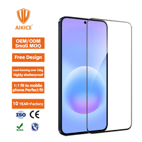 Protection d'écran en verre trempé 9H ultra-fin anti-éclats pour Samsung Galaxy A57, HD clair, couverture intégrale, anti-traces de doigts