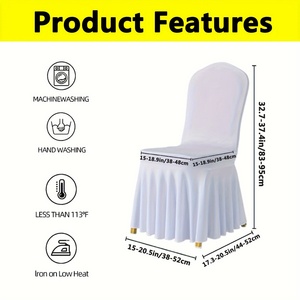 Funda <span class=keywords><strong>de</strong></span> Silla <span class=keywords><strong>de</strong></span> Color Sólido para Hotel, Fabricante <span class=keywords><strong>de</strong></span> Fundas <span class=keywords><strong>de</strong></span> Silla <span class=keywords><strong>de</strong></span> Spandex Personalizadas OEM para Decoración <span class=keywords><strong>de</strong></span> Bodas y Banquetes <span class=keywords><strong>de</strong></span> Lujo - Product Image 2