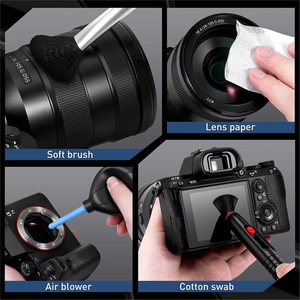 Kit de Limpieza de Lentes de Cámara, Kit de Limpieza de Sensor para Cámaras DSLR <span class=keywords><strong>Canon</strong></span>, Sony, Nikon, Incluye Lente - Product Image 6