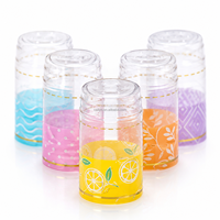 Capsules thermorétractables transparentes en PVC imperméables imprimées sur mesure pour cols de bouteilles avec ligne de déchirement au laser, marque Cailyn, fabricant OEM