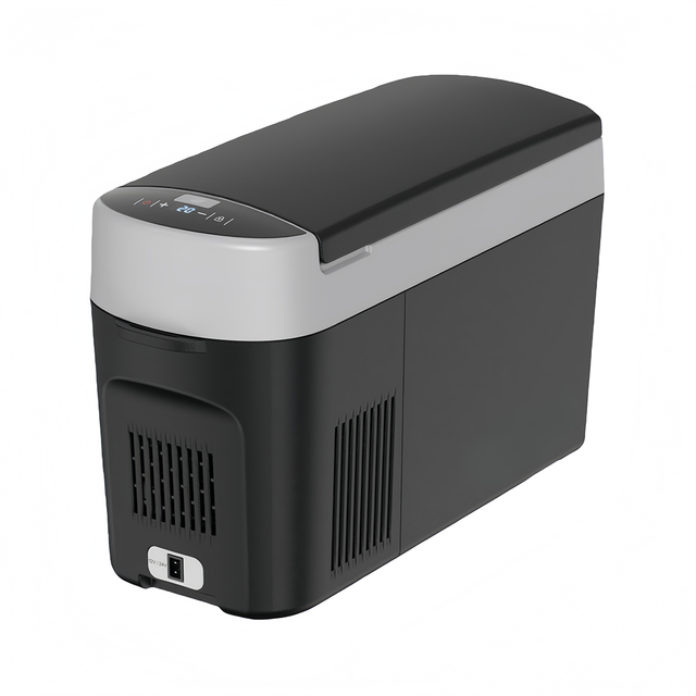 YCD15B 15L Compact Armrest Car Fridge | Silent & Energy Saving, Fast Cooling, -18℃ to +10℃ Multi-Gear Temp Control