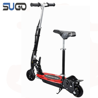 Goedkope accu-scooter uit China, slimme CE-gecertificeerde elektrische scooter met zitje