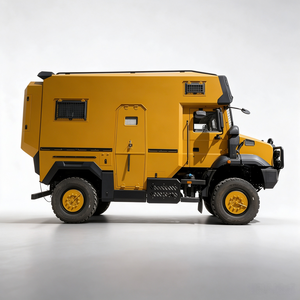 Fourgon de camping professionnel FAW 4x4 pour expéditions, véhicule de loisirs tout-terrain, camping-car à forte capacité de charge pour l'exploration sur le terrain - Product Image 1