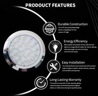 Plafonnier LED 10-30V pour caravane, camping-car, autocar, camion, remorque, éclairage intérieur