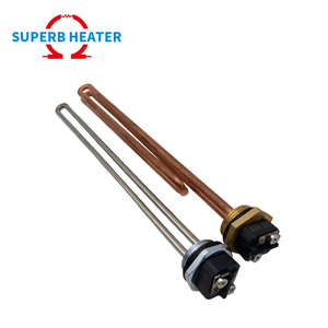 Elemento <span class=keywords><strong>de</strong></span> Calentamiento por Inmersión con Brida <span class=keywords><strong>de</strong></span> 4500W 9000W 240V, Repuesto para <span class=keywords><strong>Calentadores</strong></span> <span class=keywords><strong>de</strong></span> Agua Eléctricos AO Smith - Product Image 1
