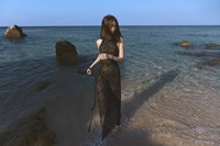 Nouvelles robes élégantes pour femmes, vente en gros, LUNARA CUTWORK COUTURE, robes à étiquette privée, robes décontractées pour femmes pour le printemps/été