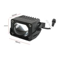 Kushu9 Plus — double LED pour phares de voiture, 60W, 2.5 pouces, rénovation des phares, feux de croisement, H4, matériel pour motocyclette, mise à niveau
