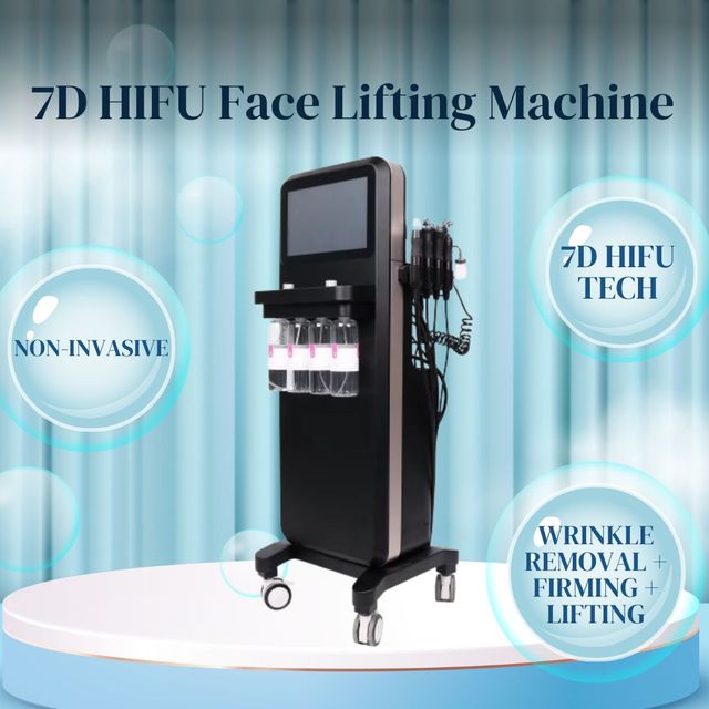 2025 Non-invasive Anti-aging Face Lift Machine Body Slimming Wrinkle Removal Cartridge Skin Tightening Water Oxygen SMAS