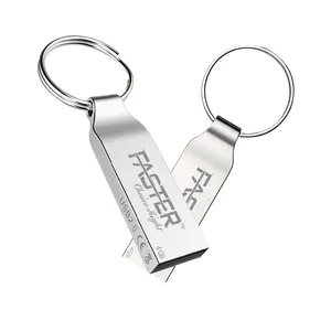 Nouvelle clé <span class=keywords><strong>USB</strong></span> 2.0 en métal <span class=keywords><strong>plus</strong></span> <span class=keywords><strong>rapide</strong></span>, 2 Go-128 Go, avec antivirus et cryptage - Product Image 2