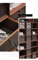 Armoire de chambre à coucher de style américain, meubles de vestiaire colorés, armoire en bois massif