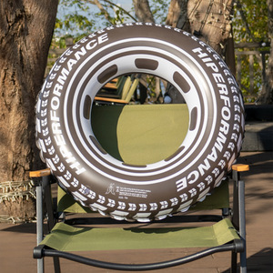 Qilang Tire Swimming Ring 100cm Inflatable Float For Kids And Adults Amusement Park Equipment - Product Image 2