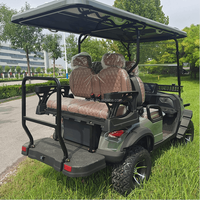 Voiture de tourisme nouvelle génération, batterie au lithium 60V, énergie solaire, 4 places, tout-terrain, voiturette de golf électrique homologuée pour la route