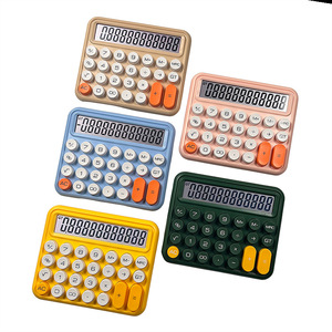 Dot Dopamine Calculator 12 Digits ABS Material Colorful Design Office Use - Product Image 1
