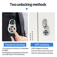 Cadenas à télécommande intelligent portable extérieur sans clé étanche de haute qualité en alliage de zinc durable