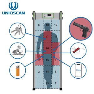 UNIQSCAN Rilevatore di Metalli Walk-Through a 18 Zone <span class=keywords><strong>UB500</strong></span> Standard con Protezione a Password - Vendita all'Ingrosso - Product Image 1