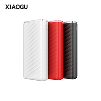 Fournisseur d'usine 10000mAh chargeur portable batterie Ultra-mince double charge batterie externe Kit de boîtier Double sortie USB Micro USB 10W