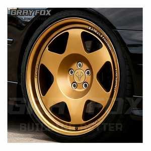 GRAYFOX Gold Nouvelles jantes forgées personnalisées de 17 à 19 pouces à profil profond et à système Beadlock pour Q50 GR <span class=keywords><strong>Vossen</strong></span> <span class=keywords><strong>BMW</strong></span> M2 F80 F82 F90 <span class=keywords><strong>E46</strong></span> - Product Image 1