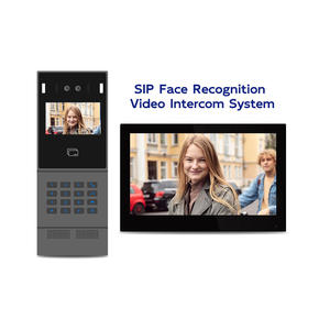 Système d'interphone vidéo SIP pour appartement, caméra la plus vendue, interphone multi-appartements Android - Product Image 1