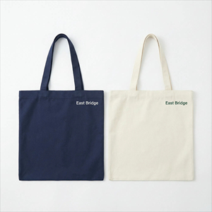 Bolsa de Lona Blanca para Sublimación, con Base Reforzada, de Algodón, con Patrón de Letras Personalizado, Venta al Por Mayor - Product Image 2