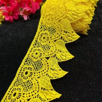 Offre Spéciale : Dentelle Guipure de 7 cm pour Robes, Broderie Multicolore, Accessoires DIY, Textile de Maison, Dentelle à Coudre pour Projets DIY