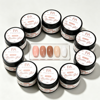 Gel Constructor Profesional HEMA Free de 30g - Gel Escultor de Alta Consistencia Sin Nivelación para Extensión de Uñas - Gel Duro de Larga Duración