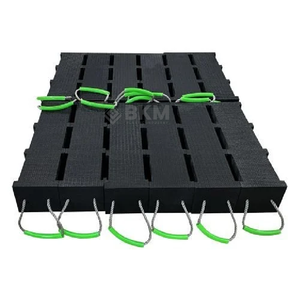 แผ่นพลาสติก HDPE บล็อกซุปเปอร์สแต็คเกอร์สำหรับขาย แผ่นรองขาตั้งเครน - Product Image 3