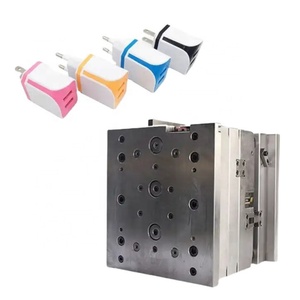 Custom OEM UL94 V0 PC <b>Plastic</b> USB Charger Adapter Housing <b>Enclosure</b> <b>Plastic</b> Mould - Product Image 2